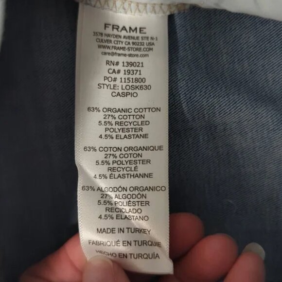 Frame Le One Skinny Jeans 2 - Picture 6 of 7